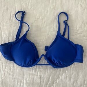 Xhilaration blue bathing suit top